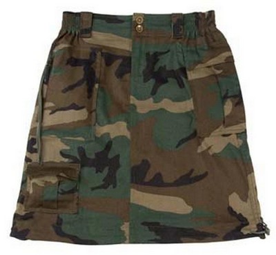Womens Camouflage Skirts Woodland Camo Skirt