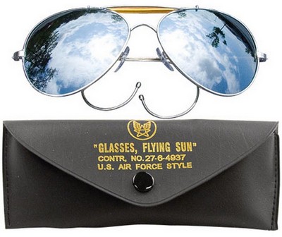 [ Air Force Style Mirrored Lens  ]