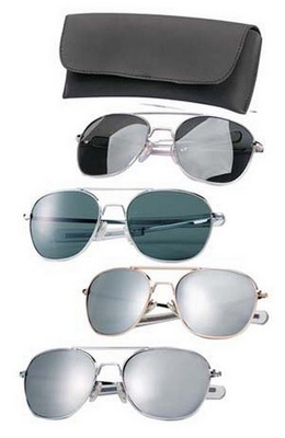 GI Type Pilot's Aviator Sunglasses