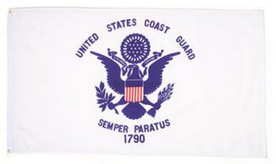 US Coast Gurad Flags Semper Paratus Flag