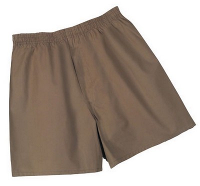 Military Type Boxer Shorts Mens Brown Boxers 2XL