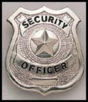 [ Security Officer Badges Nickel ]
