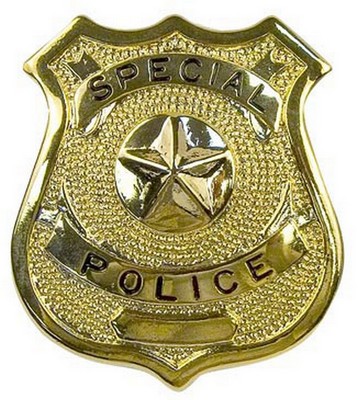 [ Special Police  Badges Gold To ]
