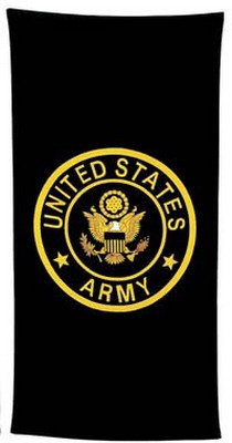 US Army Beach Towel