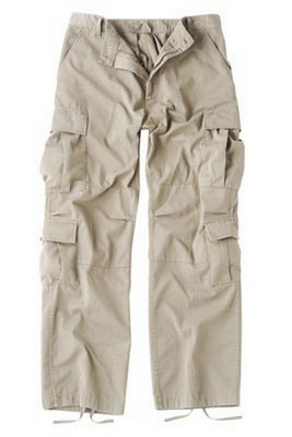 Vintage Paratrooper Fatigues Stone Cargo Pants