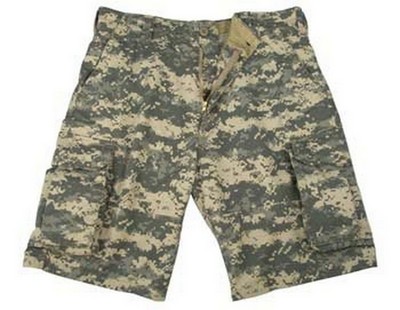 Vintage Camouflage Cargo Shorts Digital Camk Cargo Shorts 2XL