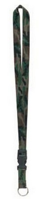 [ Camouflage Neck Strap Key Ring ]