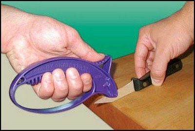 Knife Sharpeners - Lansky Eazy Grip Sharpener