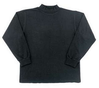 Mock Turtleneck Shirts Black Mock Turtleneck 2XL