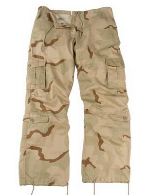 Womens Camouflage Cargo Pants Desert Camo Cargos 2XL