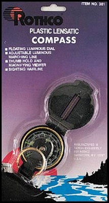 [ Military Compass - Plastic Len ]