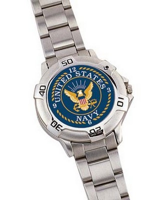 Military Watches US Navy Logo Watch