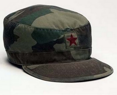 Camouflage Caps Vintage Camo W/Star Military Fatigue Cap