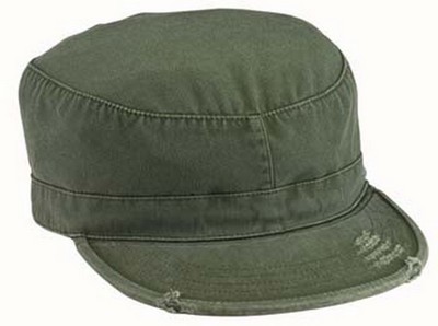 Military Fatigue Caps Vintage Olive Draab Cap