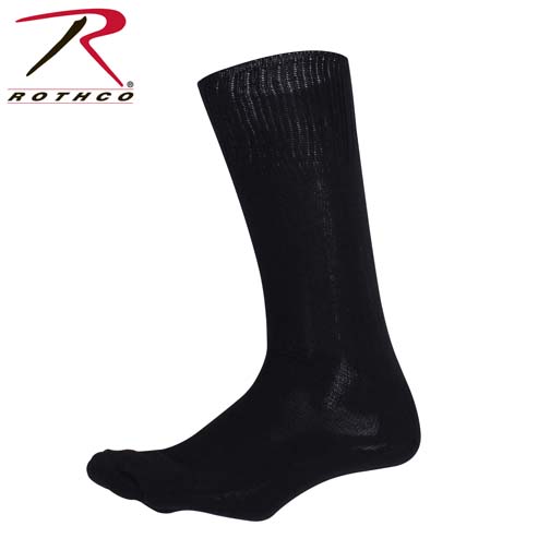 GI Type Csuhion Sole Socks Military Socks Black