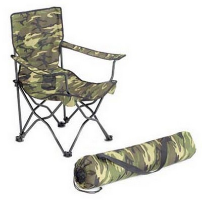 Deluxe Camouflage Folding Arm Chairs