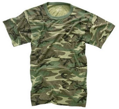 Camofulage T-Shirts Vintage Camo Shirt 2XL