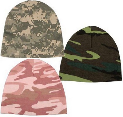 Camouflage Infant Crib Caps