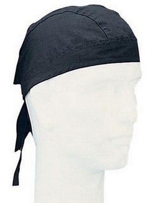 [ Headwraps - Black Headwrap - r ]