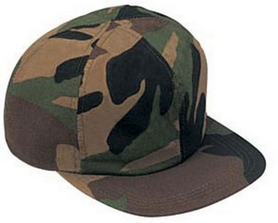 [ Camo Baseball Caps - Woodland  ]