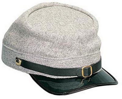 [ Military Civil War Kepi - Grey ]