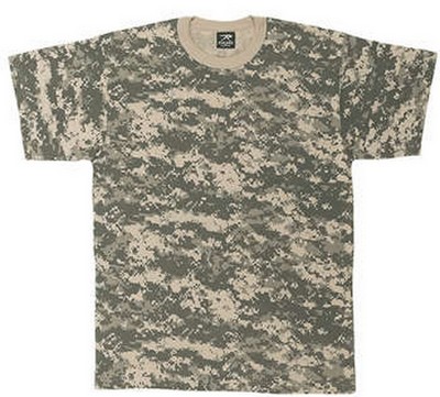 Camouflage T-Shirts ACU Digiyal Camo Shirt