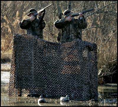Hunters Camouflage Netting Small Size Military Type Camouflage