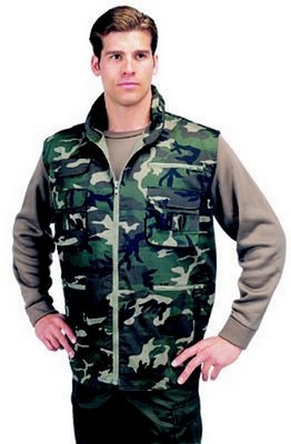 [ Ranger or Hunting Vests - Camo ]