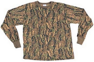 Camouflage T-Shirts  Smokey Branch Hunters Camo Long Sleeve Shirt 4XL