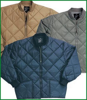 Flight Jackets Diamomd Quilted Jacket Sizes: M To XL