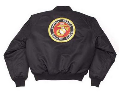 US Marines Logo Flight Jackets