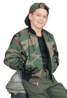 Kids Camouflage Tankeer Jackets - Camo Childs Outerwear