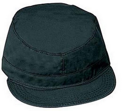 [ Military Fatigue Caps BlackRip ]