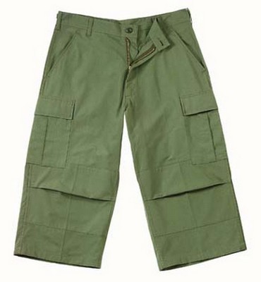 BDU Pants Olive Drab BDU Capri Pants 3XL