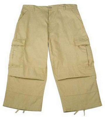 Cargo Pants Khaki Cargo Capri Pants 4XL