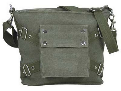 Military Bags Sage Vintage Shoulder Bag