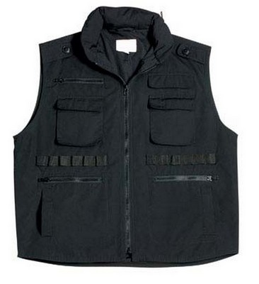 Kids Ranger / Huntign Vests - Black Vest