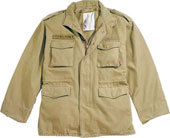 [ Vintage Military M-65 Field Jacket Khaki ]