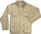 [ Vintage M-65 Field Jackets Khaki Lightweight ]