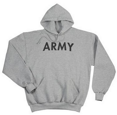 Army Hooded Sweatshirts GI Ty0e