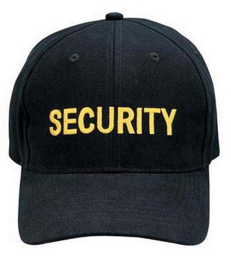 Sevurity Logo Caps Black/Gold Security Cap