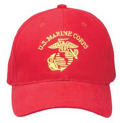 Military Caos US Marine Corps Red Caps