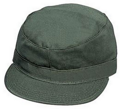[ Military Fatigue Caps - Olive  ]