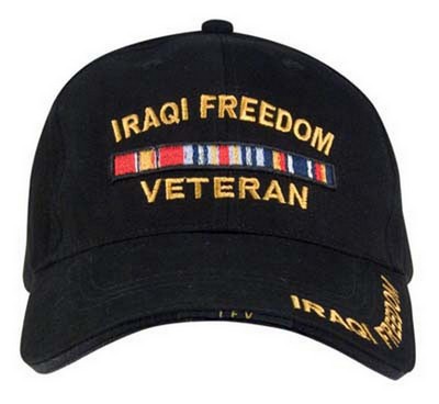 Military Caps Iraq iFreedom Veteran Baseball Cap