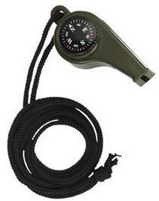 Compass Rothco Super Whistle Compass
