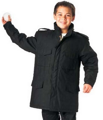 Kids Field Jackets Black M-65 Jacket