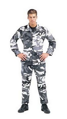 Camouflage Military Fatigues B(DU's) City Camo Pants 4XL