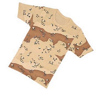 Camouflage T-Shirts -  Desert Camo Shiry