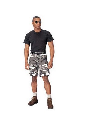 Ci5y Camo Camouflage Shorts Military Cargo Shorts