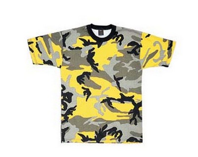 [ Camouflage T-Shirts - Yellow C ]